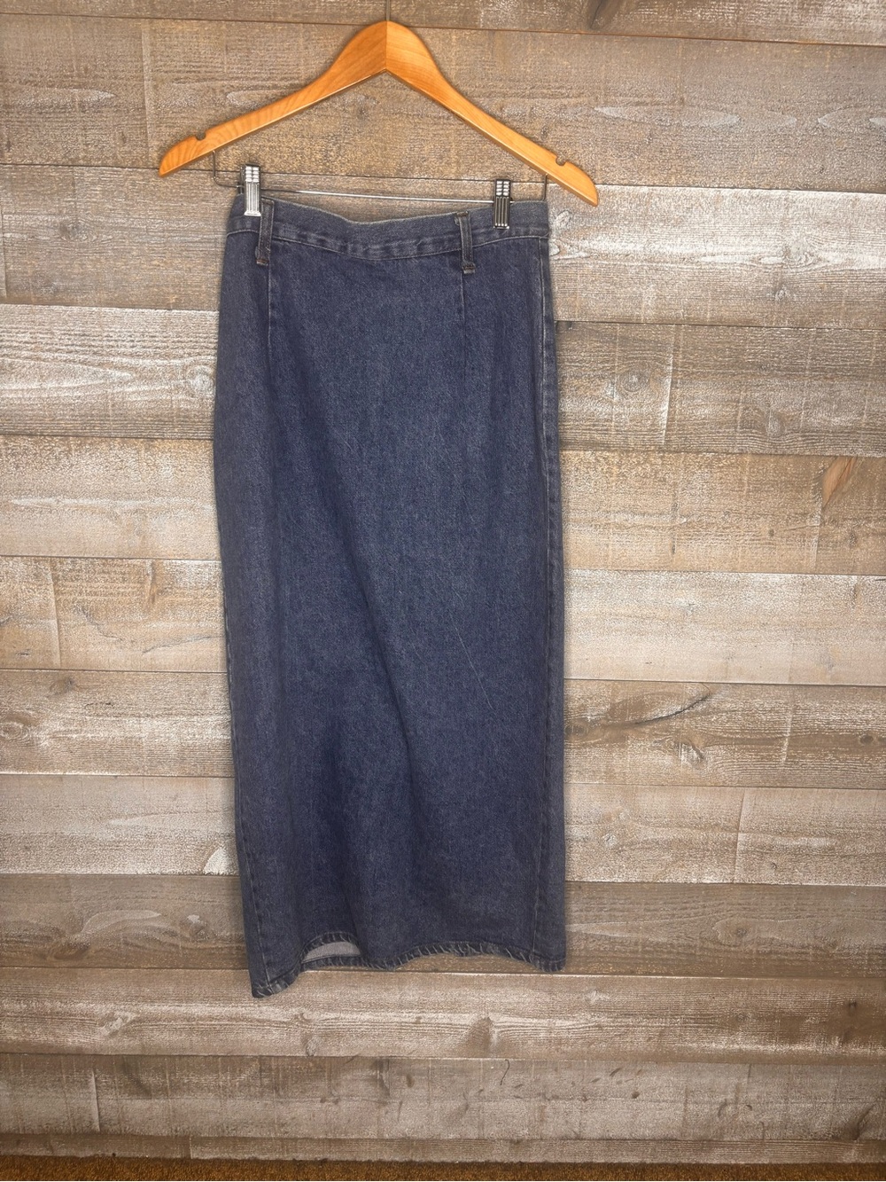 Arizona Jean Company 90s Classic Dark Blue Denim Maxi Skirt